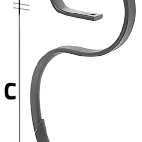 BRAZO(310831)- VIBRADOR 45X12 2A S/REJA