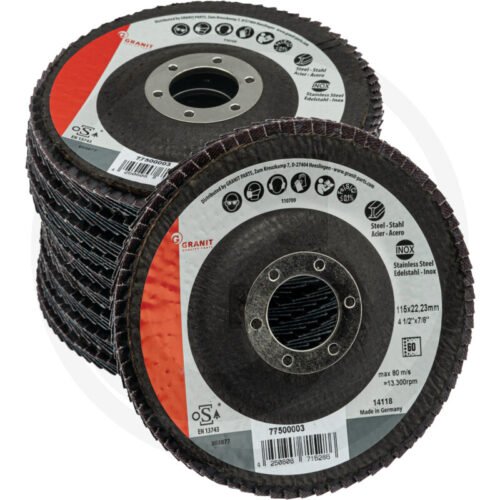 DISCO DE LIJA EN ABANICO