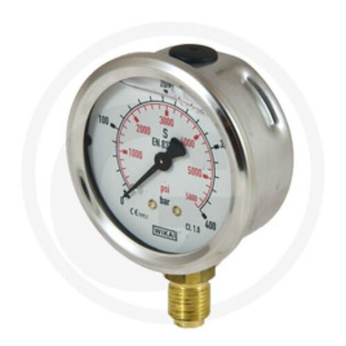 MANÓMETRO 400 BAR Ø63MM – 1/4»