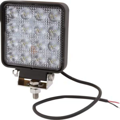 FARO DE TRABAJO LED, 25W, 3040LM, CUADRADO, 10/30V
