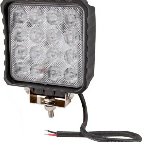 LUZ DE TRABAJO LED 48 W, 3840 LM, CUADRADO, 10-30